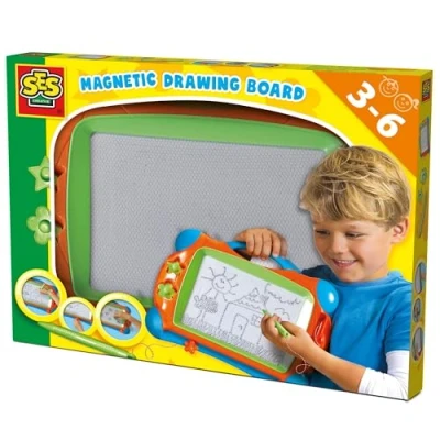 Imagen de SES Creative Tekenbord magnetisch Tablero magnético de Dibujo SES, Multicolor (14646)