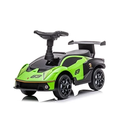 Imagen de TURBO CHALLENGE Lamborghini Andador 119710 Ruedas Libres Verde Máximo 25 kg Plástico Pilas no Incluidas Juguete para niños Regalo A Partir de 12 Meses