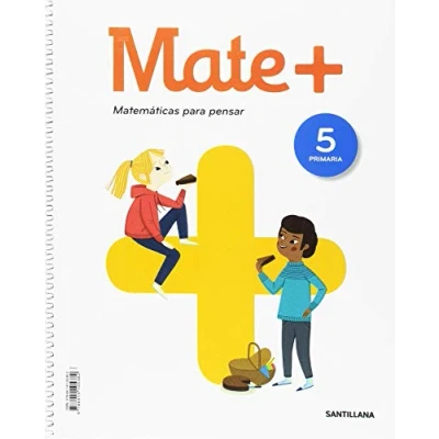 Imagen de MATE+ MATEMATICAS PARA PENSAR 5 PRIMARIA 9788414105382 (EDUCACION PRIMARIA)