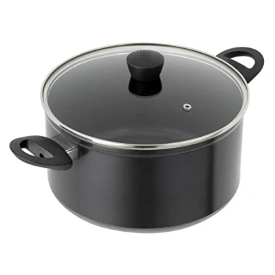 Imagen de Kuhn Rikon 37456 Easy Induction Kochtopf 3.0L/20cm, 3 litros, Aluminio, Negro