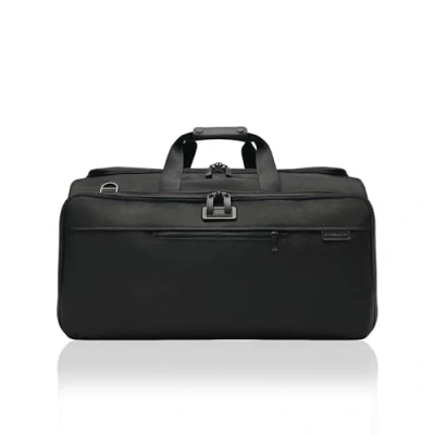 Imagen de Briggs &amp; Riley Baseline Garment Bolsa de Lona para Ropa, Color Negro, 56,8 cm, Black, 22 Inch Duffle Bag, Ropa