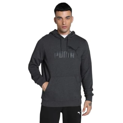 Imagen de PUMA ESS Big Logo Hoodie TR Sudadera con, Hombre, Gris Oscuro, S