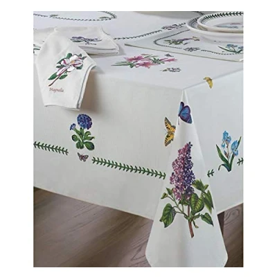 Imagen de Avanti Linens Kitchen Colección Botanic Garden, Algodón y poliéster, Crema, 84 x 60 Inch (Rectangular)