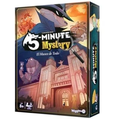 Imagen de 3D Wiggles 5 Minute Mystery Juego De Mesa Cooperativo en Tiempo Real para Adultos y Niños a Partir 8 Años 2 Jugadores Minutos por Partida Español
