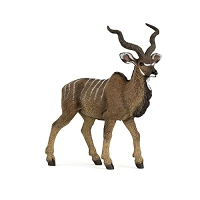 Imagen de Papo 2050104 Wild Animal Kingdom Tiere Figura Antilope kudu 13X7X14CM, Color (2050104)
