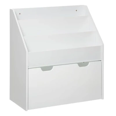 Imagen de ATMOSPHERA CREATEUR D&#039;INTERIEUR Librería Infantil, Bandeja con Ruedas, Blanca H70 cm