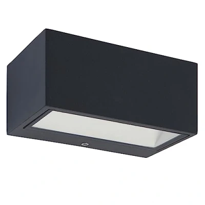 Imagen de LUTEC Aplique de pared exterior LED moderno Nomra IP54