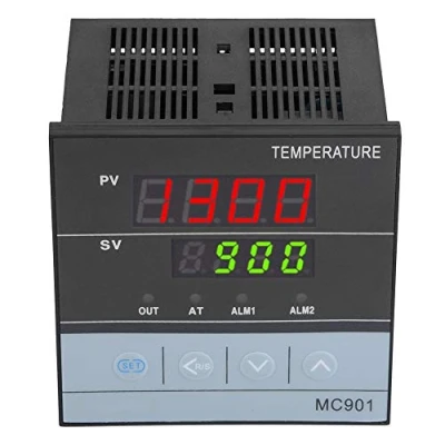 Imagen de Controlador de temperatura PID, MC901 PID digital K Tipo PT100 Entrada sensor Relé Salida SSR