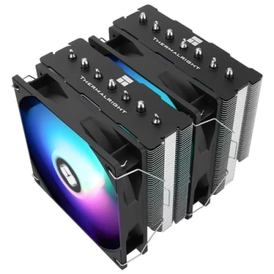 Imagen de TR PS120SE ARGB Enfriador de aire CPU 7tubos calor procesador,ventilador doble PWM TL C12B S V2,tecnología AGHP,rodamiento FDB,para AMD AM4 AM5/Intel 1700/1150/1151/1200