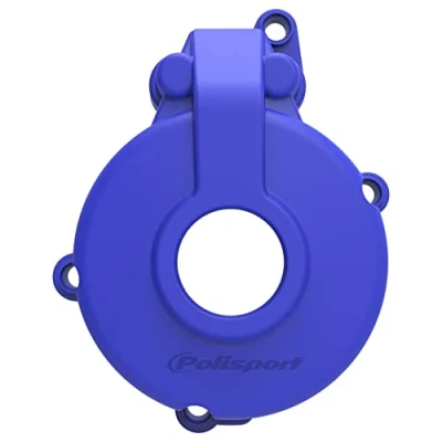 Imagen de Polisport 8467400002 Protector de Tapa Encendido Fabricado en Poliamida Resistente a los Impactos y la abrasión Compatible con Motocicletas Sherco Color Azul