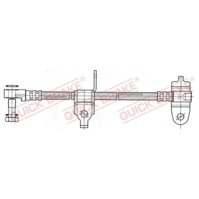 Imagen de Tubo flexible de frenos QUICK BRAKE 59.976X