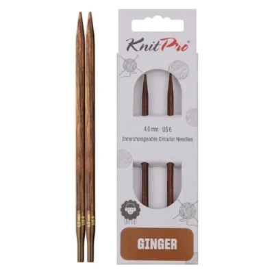 Imagen de Knit Pro Alfileres para Tej, Madera Metal, Colores Variados, 4,00 mm