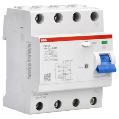 Imagen de ABB Disyuntor F204B 40/0,03 2CSF204568R14008012542342052