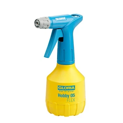 Imagen de GLORIA Hobby 05 Flex Pulverizador fino, para jardín, de 0,5 l, amarillo azul