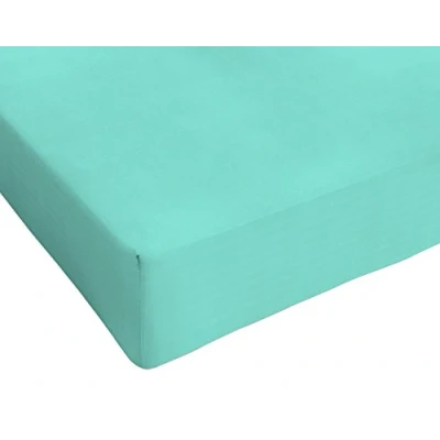 Imagen de Italian Bed Linen Sàbana con angulos de 25cm MAX Color, Verde Agua, Doble Maxi