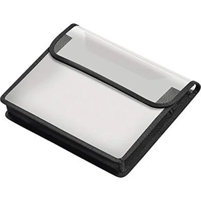 Imagen de Veloflex 1450291 circuito de/sammelbox Velobag DIN A5 transparente/negro