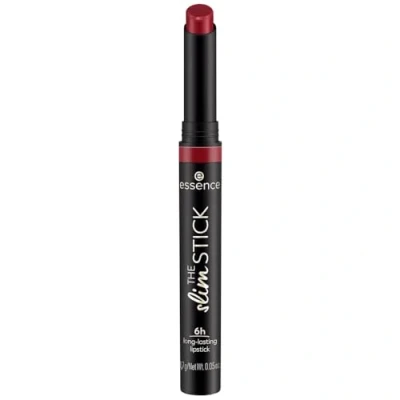 Imagen de Esence THE Slim STICK Pintalabios (107, color rojo, duradero, nutritivo, expreso), intenso, mate, vegano, sin perfume, alcohol, parabenos, 1 unidad (1,7 g)
