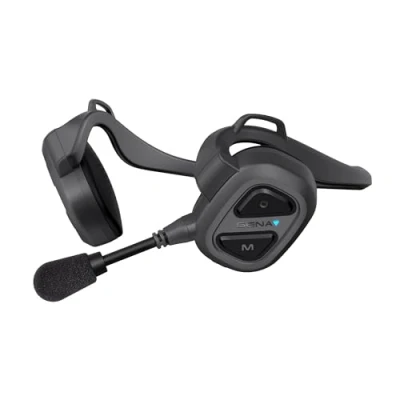 Imagen de Sena Nautitalk Bosun Auriculares de comunicación Multi Sport Mesh Intercom para la navegación y Otros Deportes acuáticos, Paquete Doble