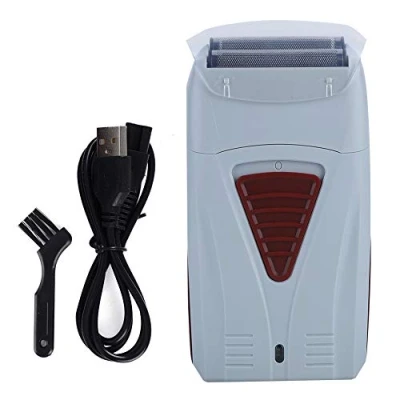 Imagen de Recargable Hombres Cortadora Pelo Eléctrica Trimmer Maquinilla Afeitar Doble Cabeza Afeitadora Alternativa Lavable Ajuste Barba Portátil
