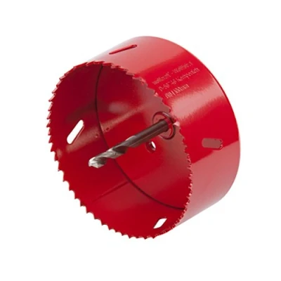 Imagen de wolfcraft Sierra de corona BiM I 5493000 Para materiales obra en seco, madera, plásticos y metales, profundidad corte 40 mm