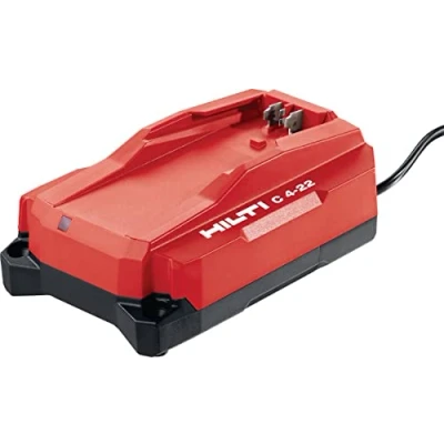 Imagen de Hilti 2316496 Cargador Compacto portátil de baterías Nuron Ion Litio C 4 22 230V (Compatible con Todas Las 55,85,110,170 y 255. Salida 3.61 A 91 W. En Caja)