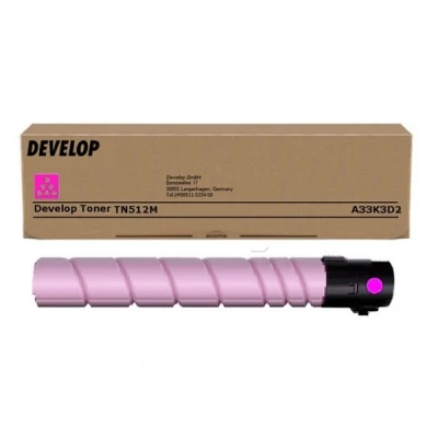 Imagen de ineo+ 554e Develop TN 512M (A33K3D2) toner Magenta