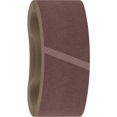 Imagen de Bosch Professional 3 ud. Estuche de Bandas Lija X440 Best for Wood and Paint (para Madera y Pintura, 100 x 610 mm, Grano 150, Accesorios para Lijadoras Banda)