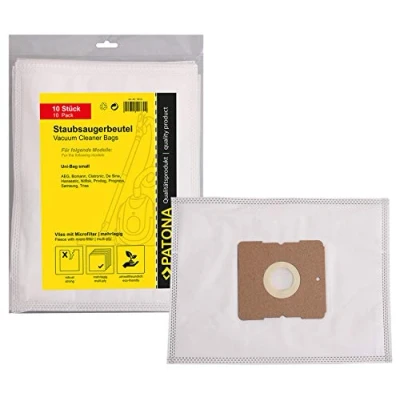 Imagen de PATONA 10x Bolsas de Aspiradora Compatible con DeLonghi Daewoo Lloyds Novamatic
