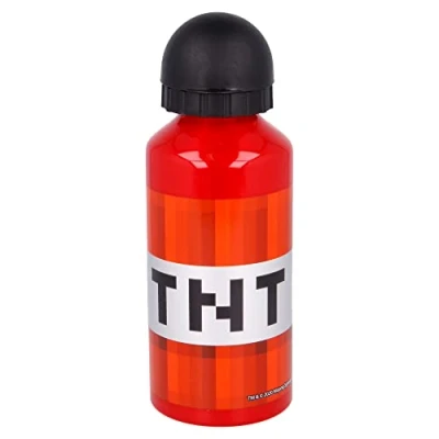 Imagen de Stor8412497404346Aluminio Botella, 400 ml Capacidad, Minecraft