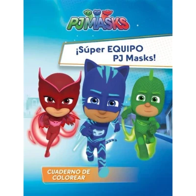 Imagen de pj masks: ¡súper equipo masks! cuaderno de colorear