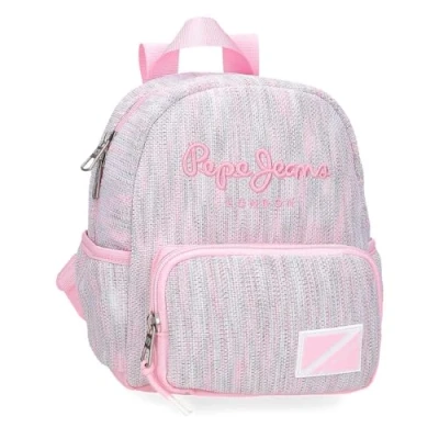 Imagen de Pepe Jeans Miri Mochila Casual Rosa 19x23x10 cms Poliéster 3,5L by Joumma Bags