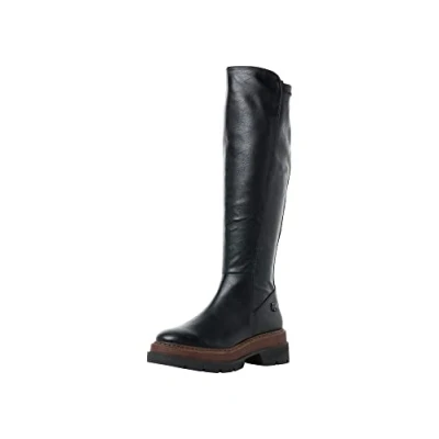 Imagen de MARCO TOZZI 2 85600 29, Botas a la altura de rodilla para Mujer, Negro (Black), 40 EU
