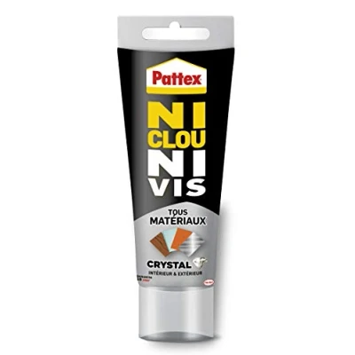 Imagen de Pattex 2087138 One For All Crystal Tubo pegamento de fijación 90 G