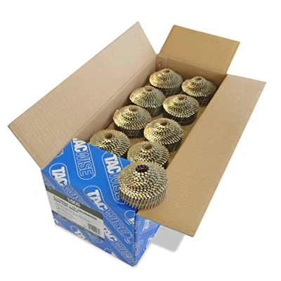Imagen de Tacwise 1004 Bobinas cónicas de clavos anillados tipo 2.1/38 mm, 14400 unidades (360 por rollo)