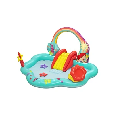 Imagen de BESTWAY Centro de Juegos Hinchable Sirenita 221x193x117 cm Multicolor