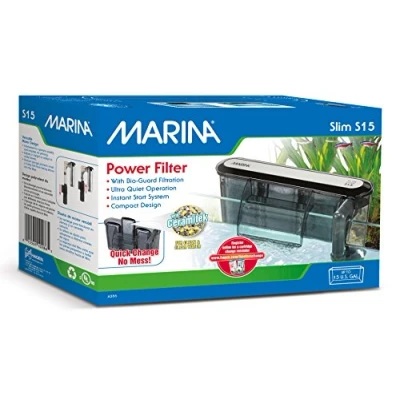 Imagen de Marina Filtro Slim 15, 57 LTS, Transparente, 1 Unidad (Paquete de 1) Enchufe estadounidense