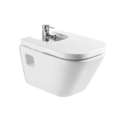 Imagen de Roca,Senso Square DE,SQUARE Bidé suspendido sin tapa,Blanco,350mm x 540mm 315mm,A357475000