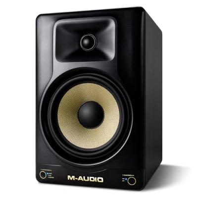 Imagen de M AUDIO Forty Eighty Altavoz Monitor de Estudio 8 para producción y Mezcla con Crossover DSP precisión, EQ, App Control Bluetooth, 150W