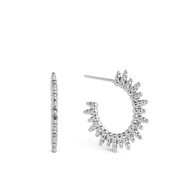 Imagen de Singularu Pebbles Pendientes, Mujer, Talla: One Size, Plata