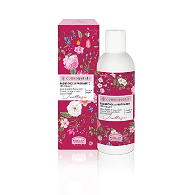 Imagen de Helan, Cuor di Petali, Gel de Ducha y Champu sin Sulfatos ni Parabenos para Cuerpo Pelo Baño Shampoo Perfumado, Delicado Vigorizante Cítrico con Zanahoria Limón, 200 ml, Made in Italy