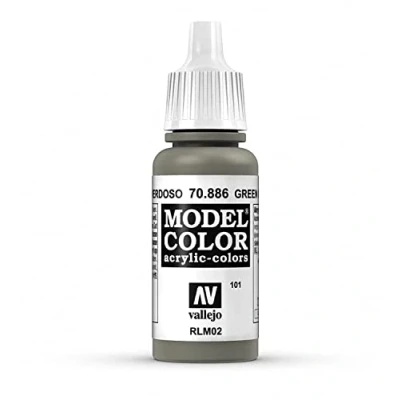 Imagen de Vallejo Model Color Pintura Acrílica, Gris (Green Grey), 17 ml