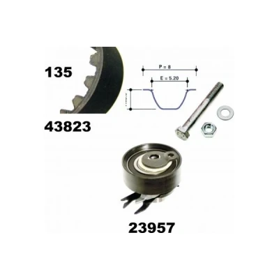 Imagen de MAPCO 23823 Kit de correa distribución 135 VOLKSWAGEN: GOLF 3, Polo III Hatchback, 3 Variant, SEAT: Ibiza 2, Córdoba I Berlina