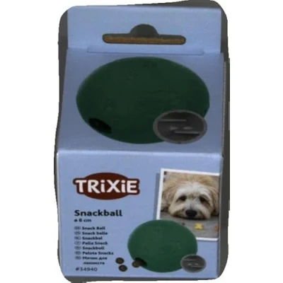 Imagen de Trixie, Pelota Snack de caucho natural para perros, 6 cm