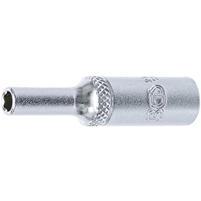 Imagen de BGS 2964 Llave de vaso Super Lock, larga entrada 6,3 mm (1/4&quot;) 4
