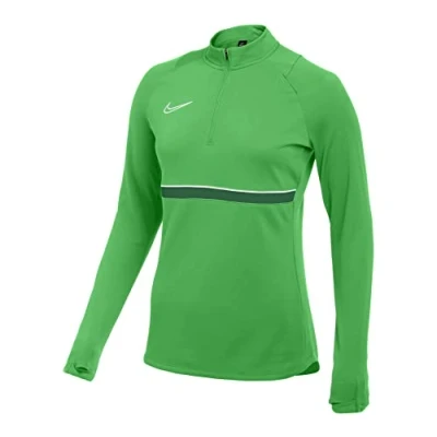 Imagen de Nike Performance Academy DRIL Sudadera, Mujer, Talla: XS, Light green spark/white/pine green/white