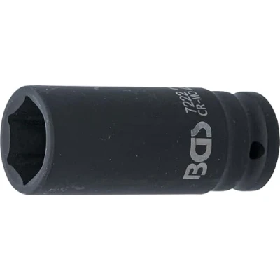 Imagen de BGS 7222 Llaves de vaso impacto hexagonal, largo entrada 12,5 mm (1/2&quot;) 22