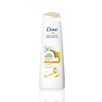 Imagen de 6 x Dove Champú REST ORING Ritual (con aceite de coco) para cabello geschädigtes 250 ml