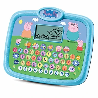 Imagen de VTech La Tablet educativa de Peppa Pig, Juguete Educativo para niños +3 años, aprende Las Letras y los números, versión ESP (3480 546622)