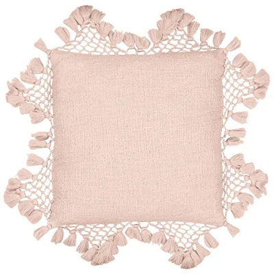 Imagen de Yard Funda de cojín algodón con borlas macramé Anko