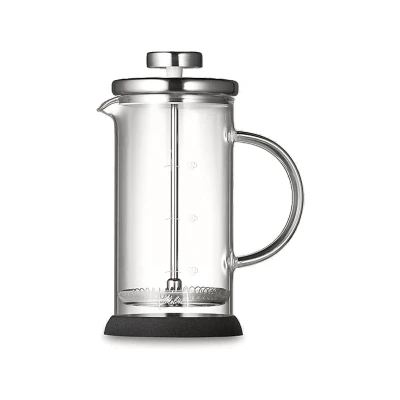 Imagen de Cafetera de prensa Melitta 17308, 3 tazas, Resistente al calor, Negro